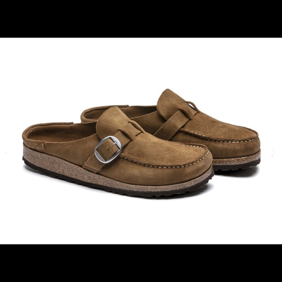 NWT Birkenstock Buckley Suede in Tea - Picture 3 of 16